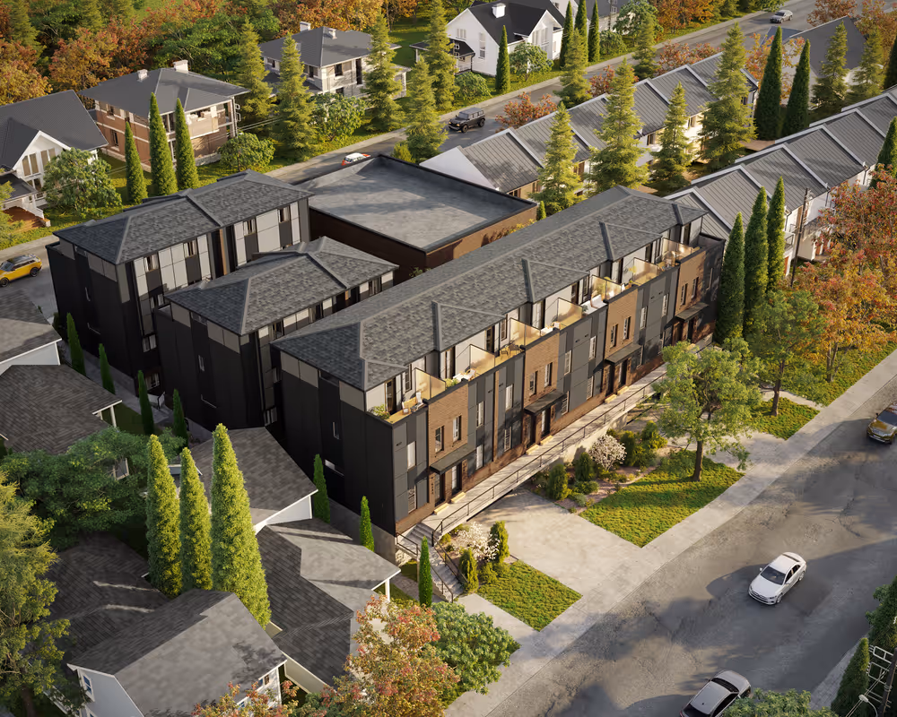Altadore townhomes exterior